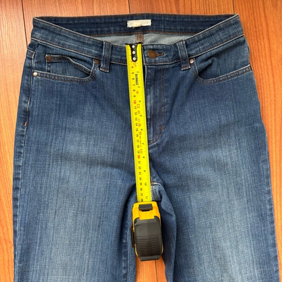 Eileen Fisher straight leg jeans size 8 - Picture 6 of 10